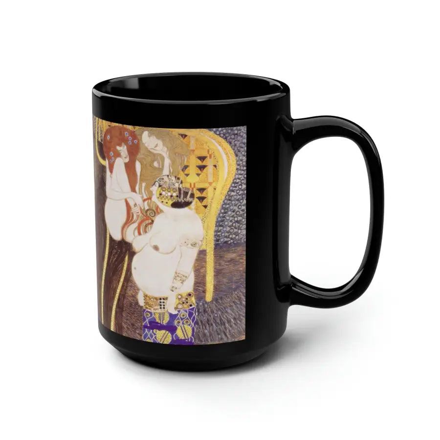 Gustav Klimt Coffee Mug 15oz Beethoven Frieze