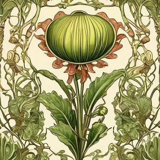 Vintage Inspired Venus Fly Trap - 3 DIGITAL Download