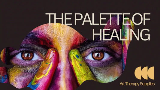 Eyes with paint thumbnail of The Palette of Healing: Exploring Essential Art Therapy Supplies