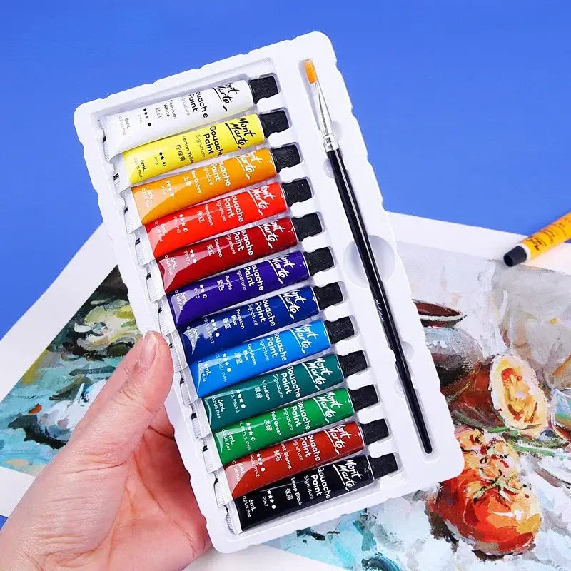 12/18/24 Color Gouache Paint Set High Quality Artist