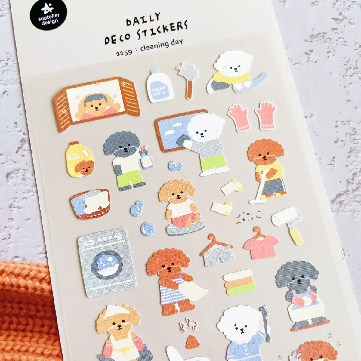 Original Suatelier Daily Stickers Scrapbooking