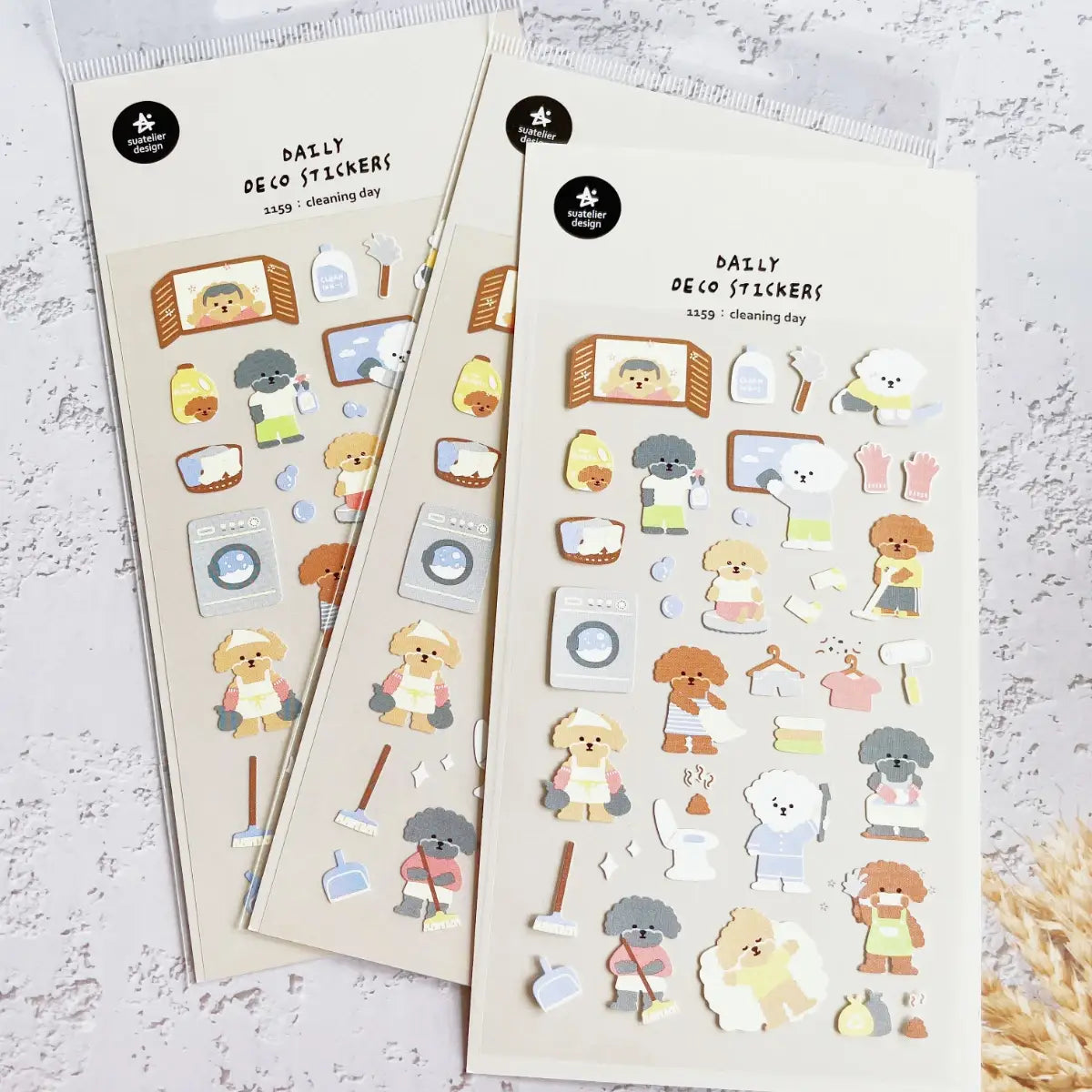 Original Suatelier Daily Stickers Scrapbooking