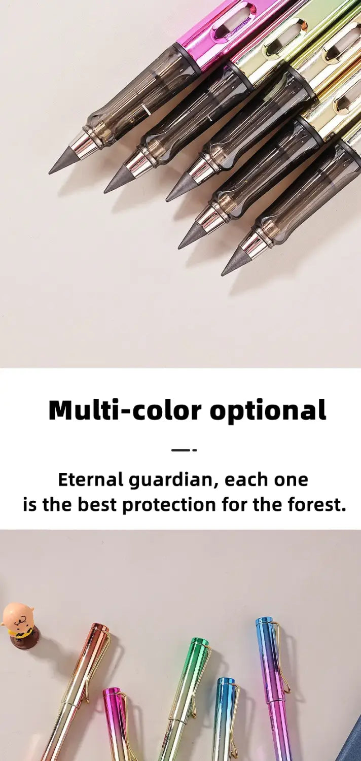 New Technology Colorful Unlimited Writing Pencil Eternal No