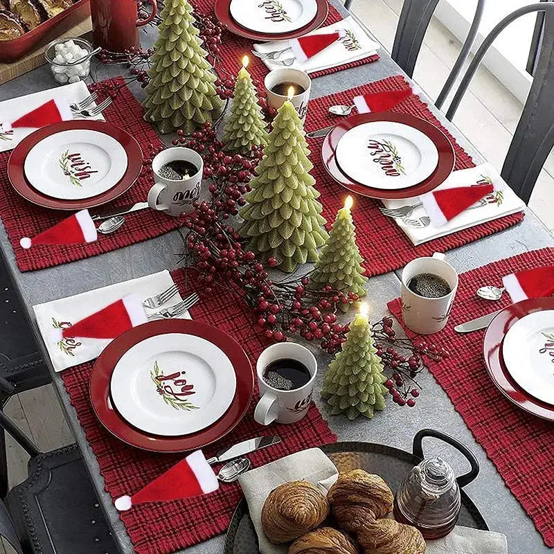 Christmas Decoration Tableware Holder