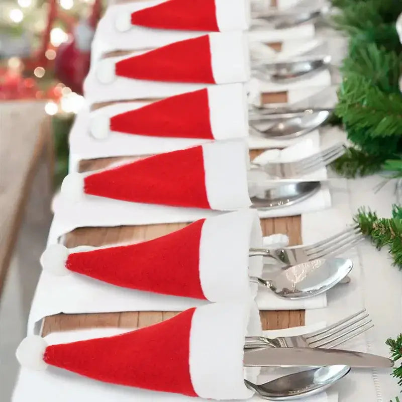 Christmas Decoration Tableware Holder