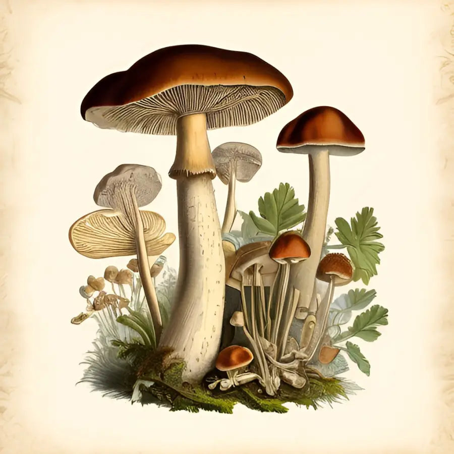 Folk Art Wall Art - - Folk - Cottagecore Forestcore