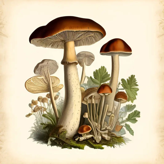 Folk Art Wall Art - - Folk - Cottagecore Forestcore