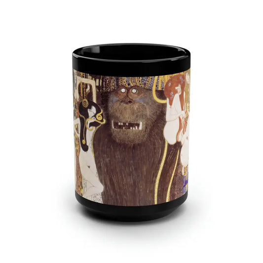 Gustav Klimt Coffee Mug 15oz Beethoven Frieze