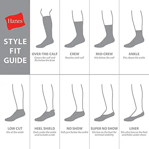 Hanes Girls’ Cool Comfort Ankle 12-Pair Pack Fashion