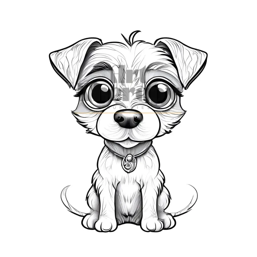 Jack Russell Terrier Dog Digital Download 5 Pages