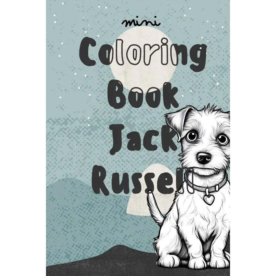 Jack Russell Terrier Dog Digital Download 5 Pages