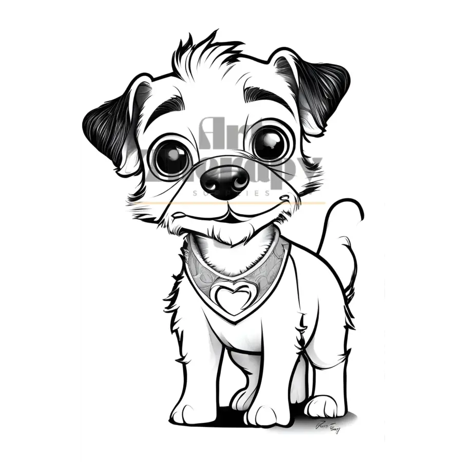 Jack Russell Terrier Dog Digital Download 5 Pages