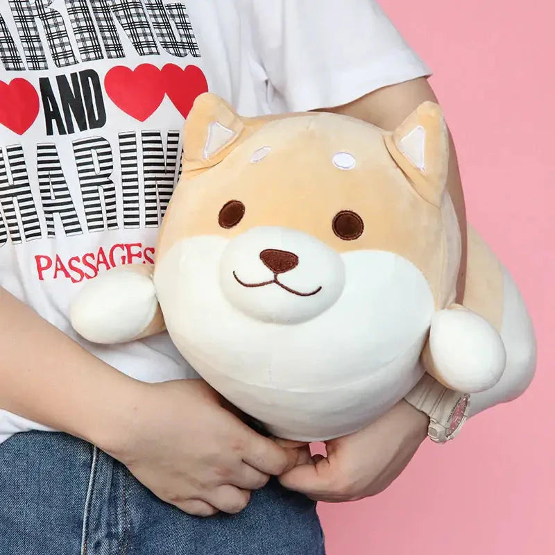 Lovely Fat Shiba Inu & Corgi Dog Plush Toys Kawaii Pillow