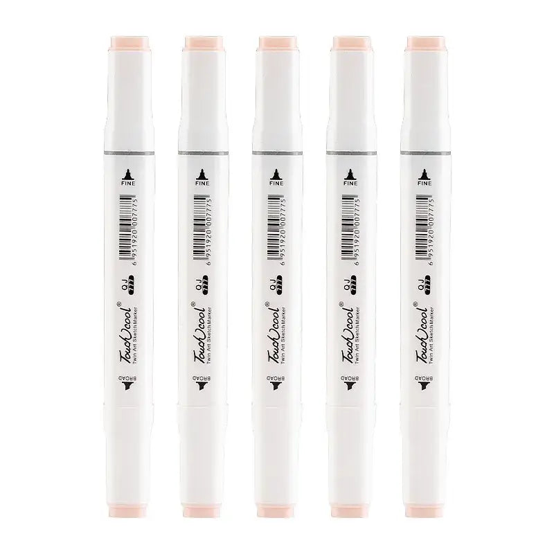 10/12/20/24/30 Colors Double-headed Light Skin Color Markers