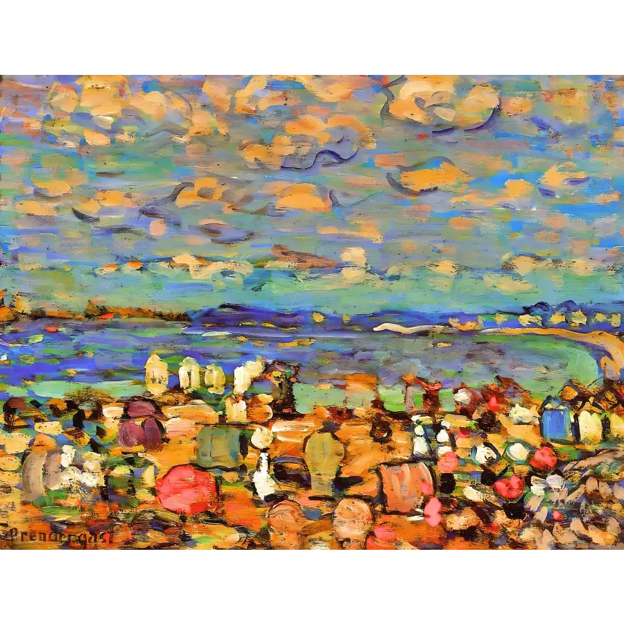 Maurice Prendergast Beach Digital Download