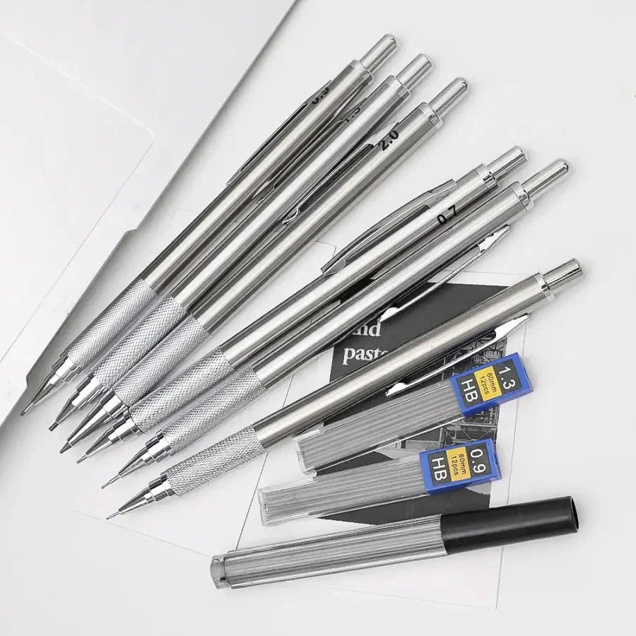 Metal Mechanical Drawing Pencil HB 0.3/0.5/0.7/0.9/1.3/2.0mm