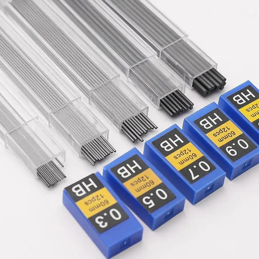 Metal Mechanical Drawing Pencil HB 0.3/0.5/0.7/0.9/1.3/2.0mm