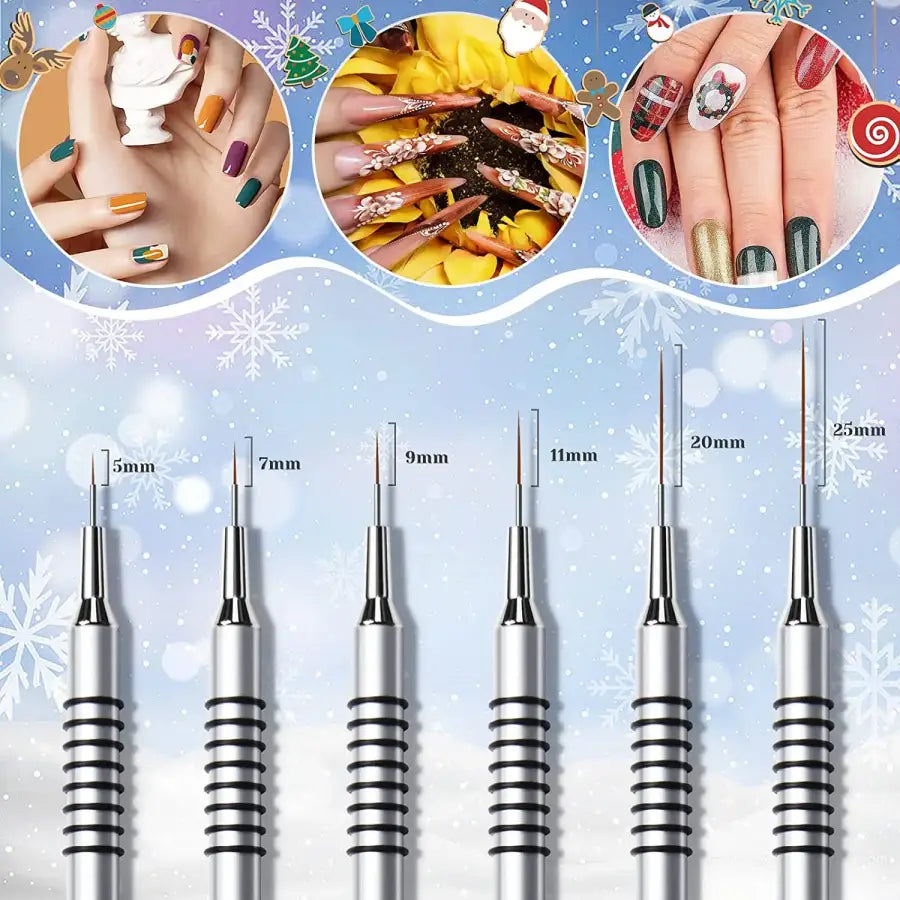 New Nail Art Liner Brushes Set Nail Art Design Brush