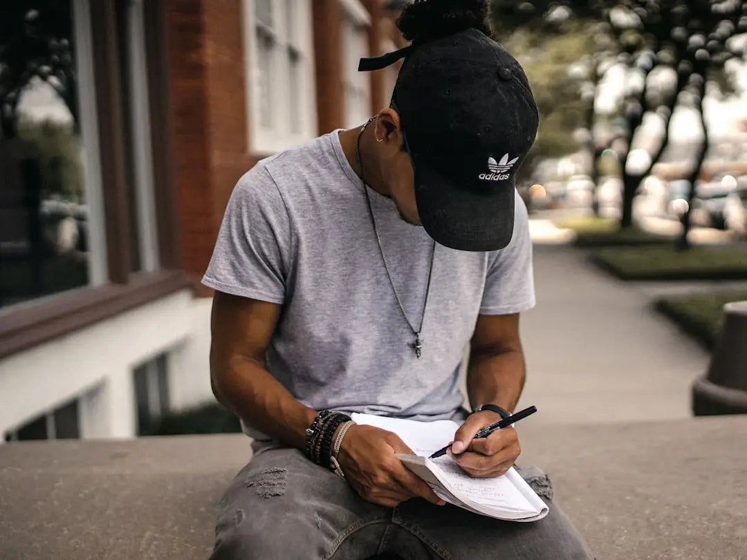 Teen drawing