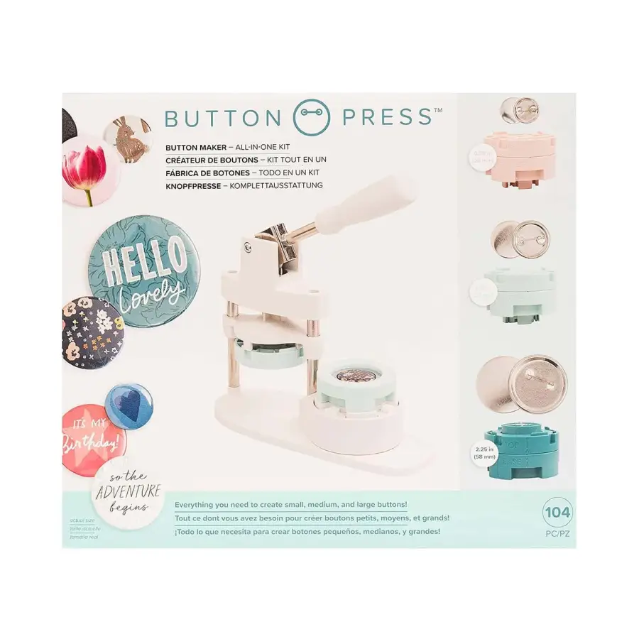 We R Memory Keepers Button Press Bundle - WR661104