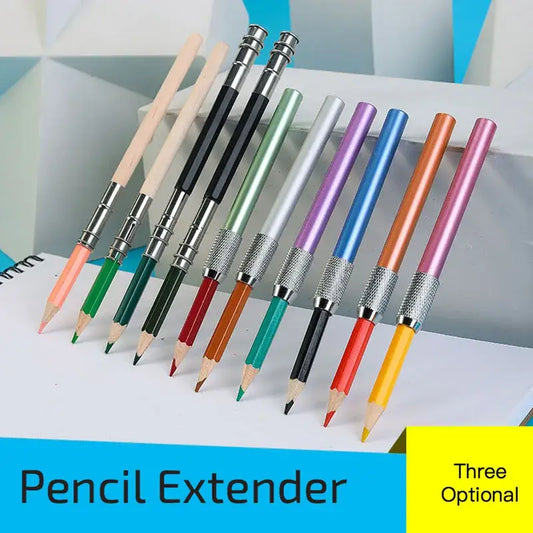 1 Pcs Adjustable Dual Head /Single Pencil Extender Holder