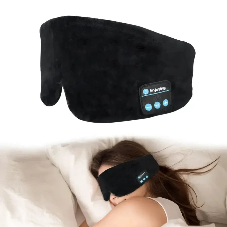 Sleeping Mask with Bluetooth Headphones Travel Cotton Eye