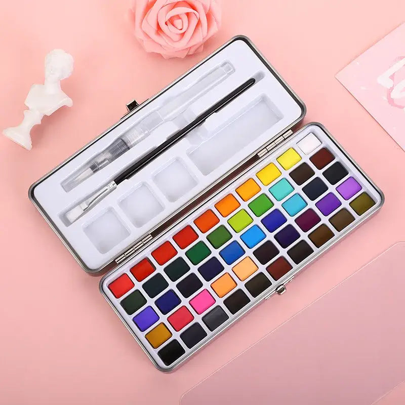 Zoecor 50 - 100 Color Solid Watercolor Set Pigmento Art