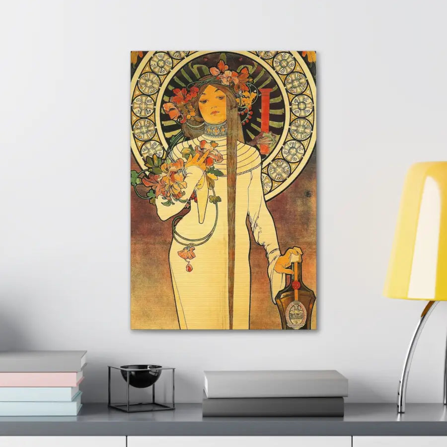 Stunning Alfons Mucha Canvas Art - Art Nouveau Wall Decor