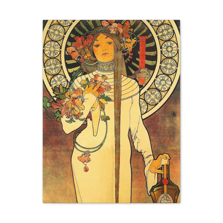 Stunning Alfons Mucha Canvas Art - Art Nouveau Wall Decor