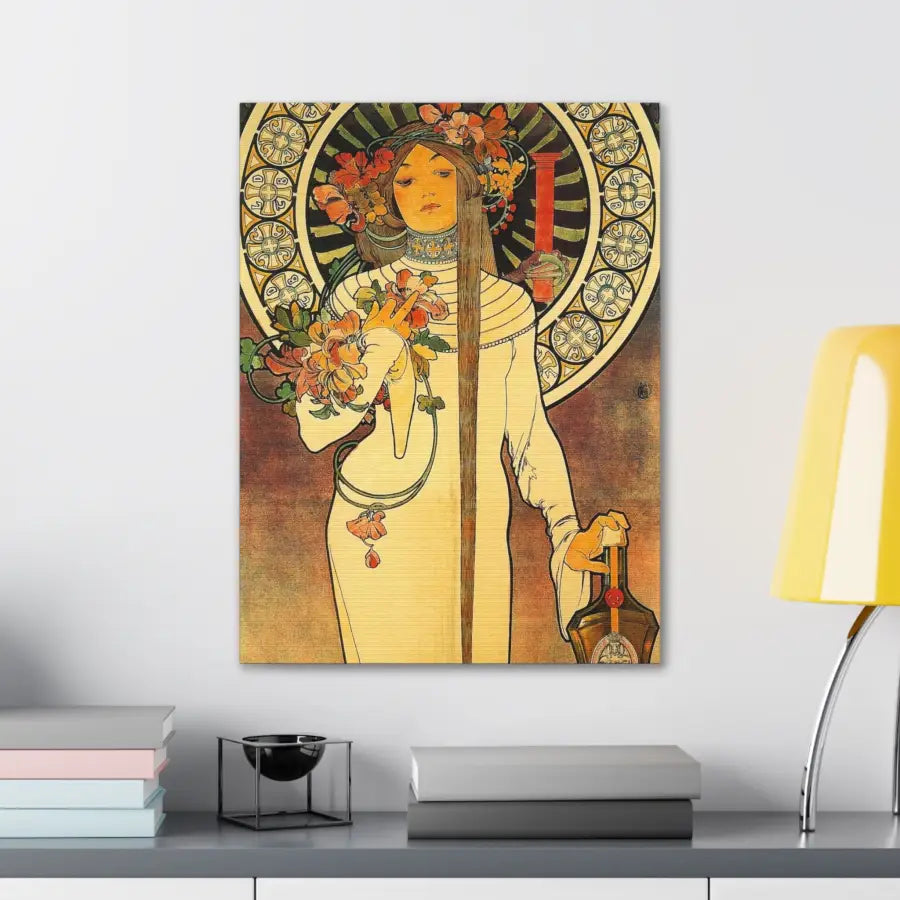 Stunning Alfons Mucha Canvas Art - Art Nouveau Wall Decor