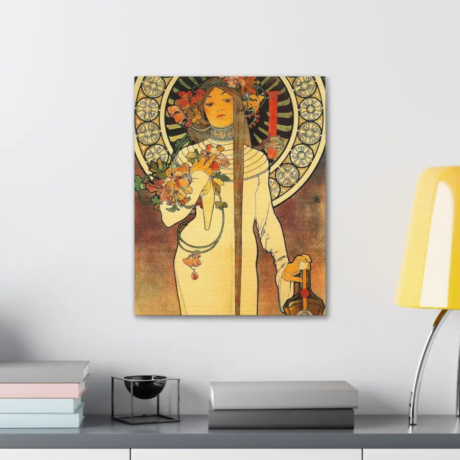 Stunning Alfons Mucha Canvas Art - Art Nouveau Wall Decor