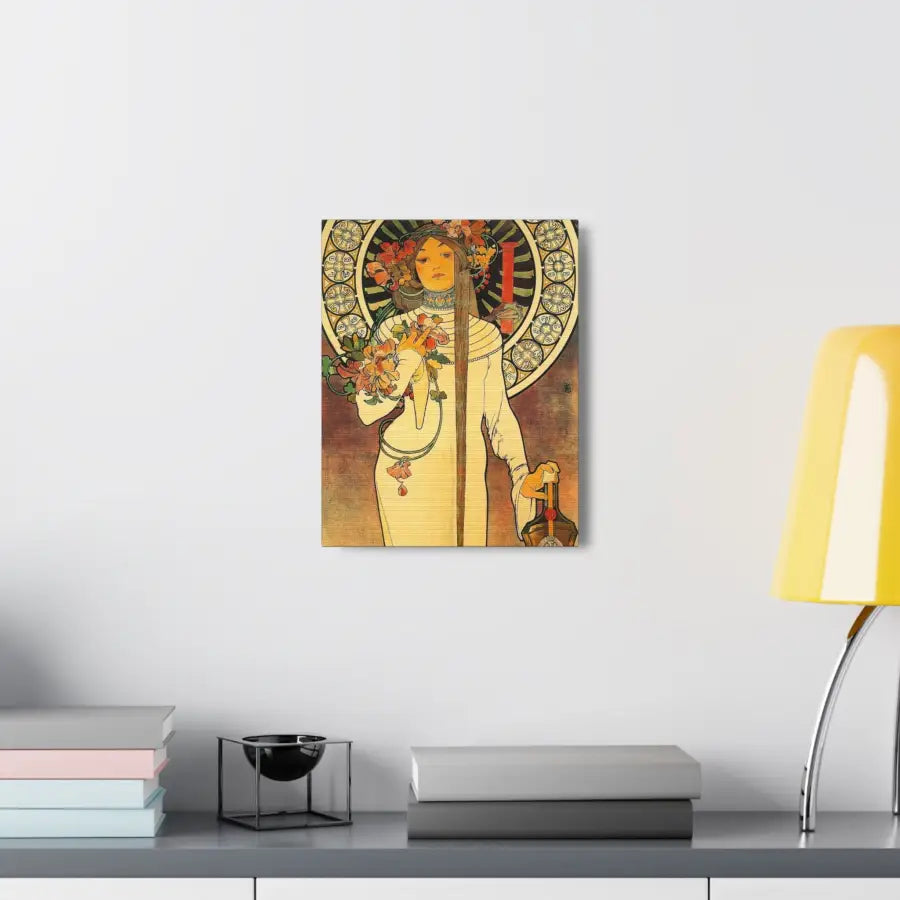 Stunning Alfons Mucha Canvas Art - Art Nouveau Wall Decor