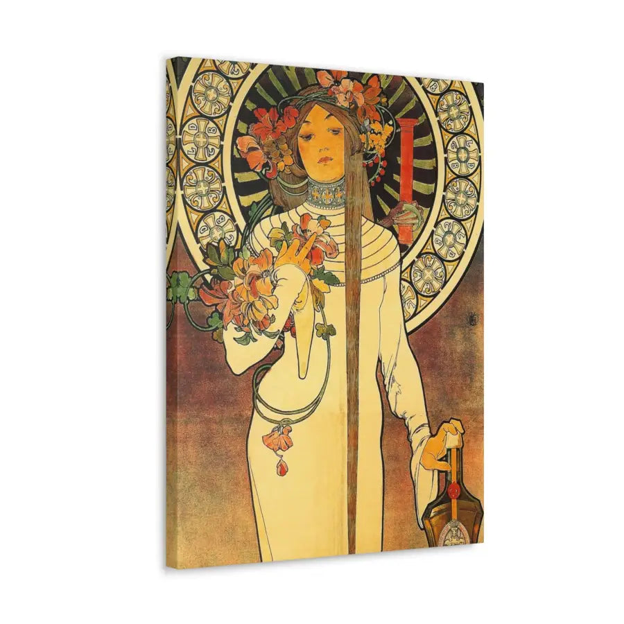 Stunning Alfons Mucha Canvas Art - Art Nouveau Wall Decor