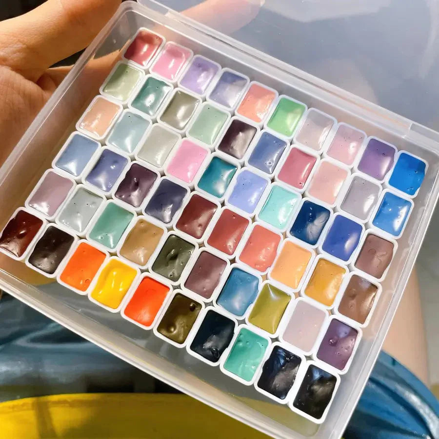 Super Vision Watercolor Paint 10 Color 1ML Artist Morandi