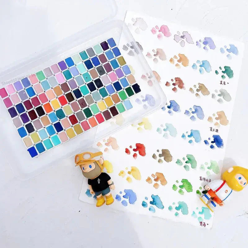 Super Vision Watercolor Paint 10 Color 1ML Artist Morandi