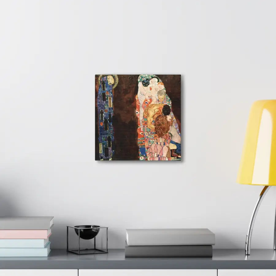 Woman in Colorful Gown painting by Gustav Klimt