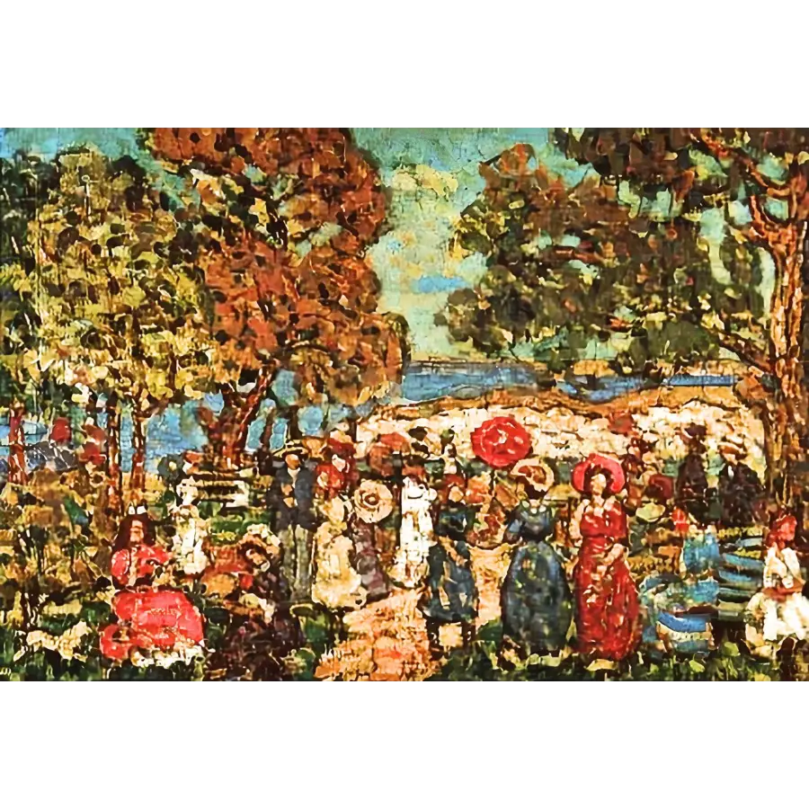 Maurice Prendergast Crescent Beach Digital Download