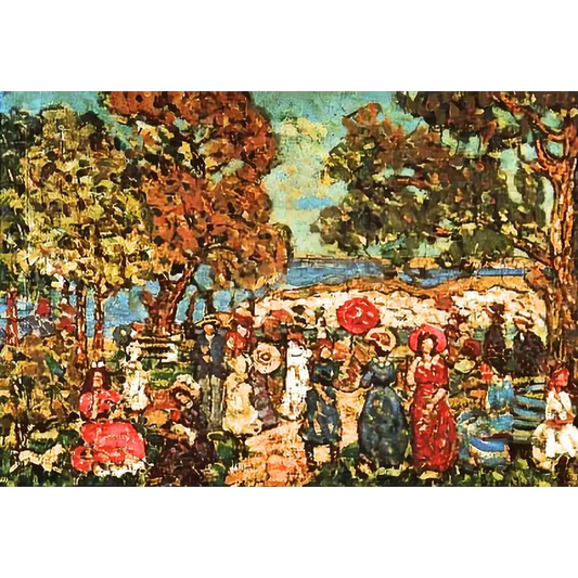 Maurice Prendergast Crescent Beach Digital Download