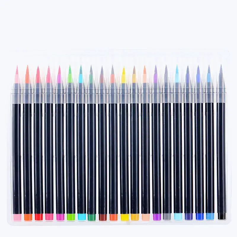 Watercolor Painting Soft Brush Pen Set - 20 Color and 1